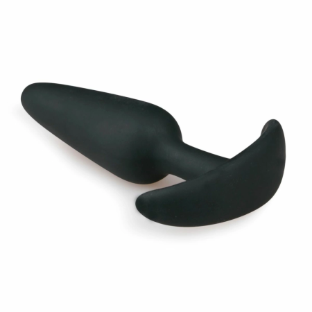 EasyToys Silicone Plug S Black - Compact Flexible Intimate Accessory