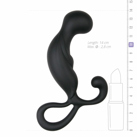 Nexus Revo Curved Prostate Massager Black - Ergonomic Silicone Device