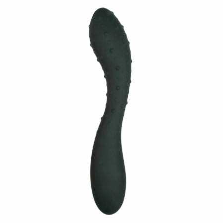 Sinner Gear Curved Silicone Model with Stimulating Surface Black 20cm