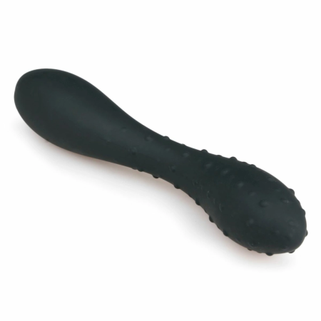 Sinner Gear Curved Silicone Model with Stimulating Surface Black 20cm
