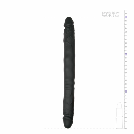 EasyToys Silicone Double-Ended Flexible Intimate Toy 45 cm Black