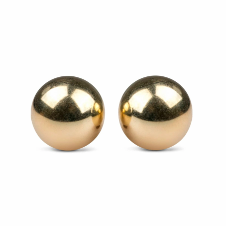EasyToys Gold Ben Wa Balls 25mm - Premium Pelvic Muscle Trainer