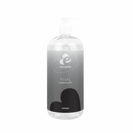 EasyGlide Water-Based Anal Lubricant 1000ml - Medical-Grade Formula