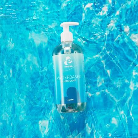 EasyGlide Water-Based Lubricant 500ml - Gentle Skin Formula