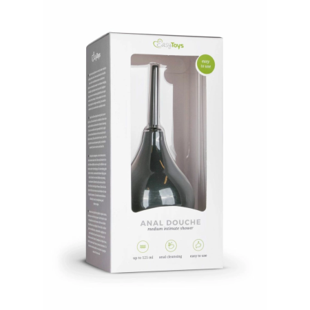 Easytoys Black Intimate Cleaning System Medium - Ergonomic Hygiene Tool