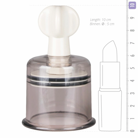 EasyToys Large Vacuum Suction Cups Set for Body Stimulation 2 pcs