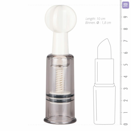 EasyToys Stimulation Set 3pcs - Adjustable Vacuum Suction Cups Transparent