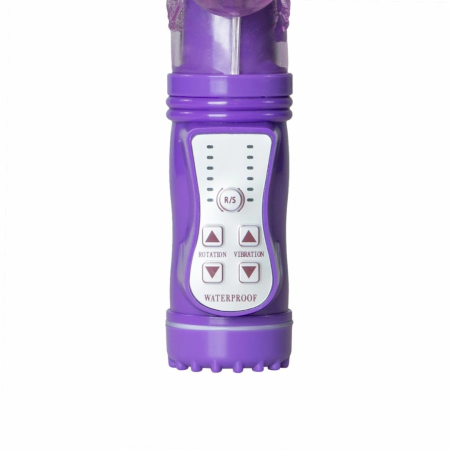 Easytoys Vibe Purple Butterfly Multi-Speed Silicone Vibrator Waterproof