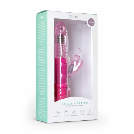 Easytoys Pink Butterfly Vibrator Multi-Speed Waterproof Model