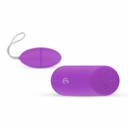EasyToys Vibrating Egg Remote Control Purple - Compact Wireless Model