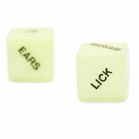 Loving Joy Glow-in-the-Dark Intimate Dice Game - Multi-Action Set