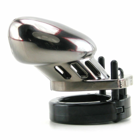 CB-X CB-6000S Chrome 35 mm Secure Polycarbonate Chastity System