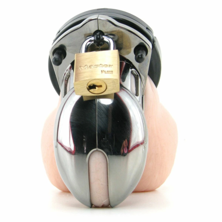 CB-X CB-6000S Chrome 35 mm Secure Polycarbonate Chastity System