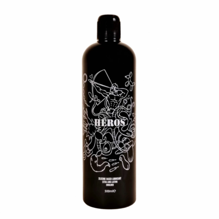 Heros Silicone Lubricant 500ml - Long-Lasting Smooth Formula