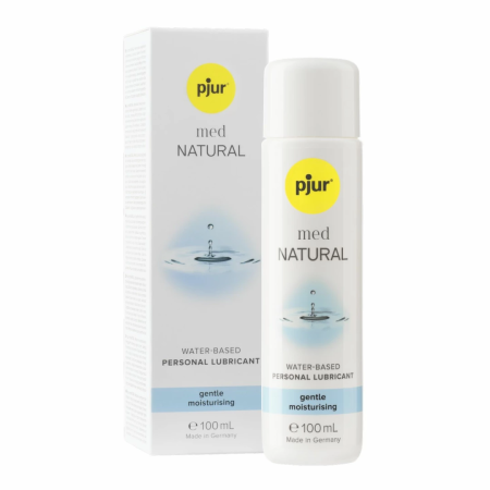 Pjur MED Natural Glide Water-Based Lubricant 100ml - Gentle Formula