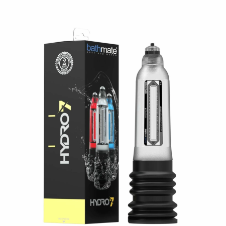 Bathmate Hydro7 Clear Water-Pressure System, Adjustable Size 13-18 cm