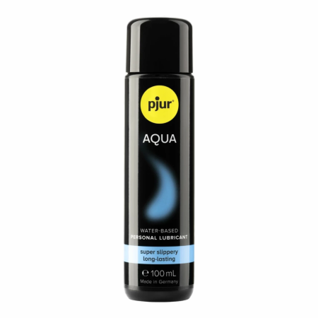 Pjur Aqua 100ml Water-Based Body Lubricant - Moisturizing Formula