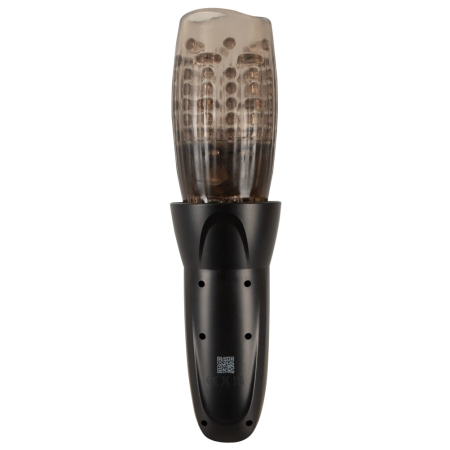 STROKER Rotating Intimate Device with Vibration & Thrust, Transparent, 25.2 cm