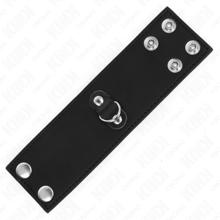 KINK Leather Ring Adjustable Pressure System 18x5 cm Black