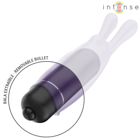 Intense Mystic Purple Mini Vibrating Bullet 8.7 x 2.4 cm Silicone