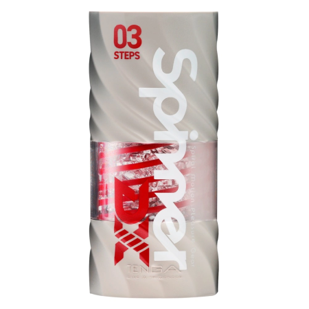 Tenga Spinner Deluxe 03 Steps - Rotating Intimate Device, 14 cm