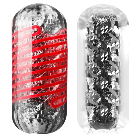 Tenga Spinner Deluxe 03 Steps - Rotating Intimate Device, 14 cm