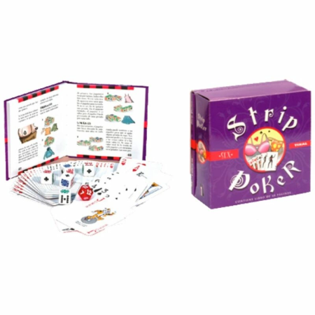 Diablo Picante Game - Party Strip Poker Card Set Spanish Edition