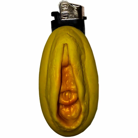 Diablo Picante Golden Novelty Lighter - Unique Gift Idea, Refillable
