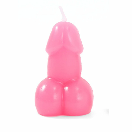 Diablo Picante Fuchsia Decorative Candle Party Model Wax 17 cm