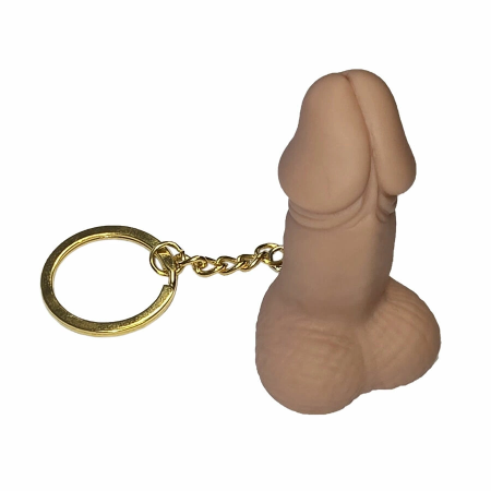 Diablo Picante Keychain Whistle - Flesh Tone, Soft Rubber, Musical Accent