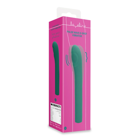 Loveline Pulse Wave Intimate Massager Green Crystal - Targeted G-Spot Model