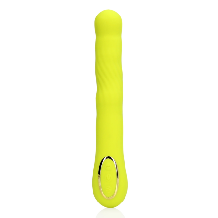 Loveline Wiggle Rechargeable Intimate Massager Lime - Flexible Silicone Design