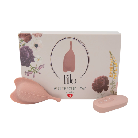 Buttercup Leaf Purple - Intimate Wellness Device with Remote Control
