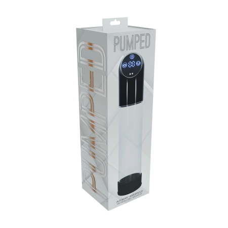 Pumped Automatic Intimate Pump Black - Silicone Sleeve, Waterproof