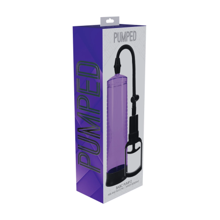 Shots Pumped Basic 2 Intimate Vacuum System Purple Waterproof