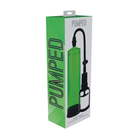 Pumped Basic Pump 2 Water Resistant Green Vacuum System