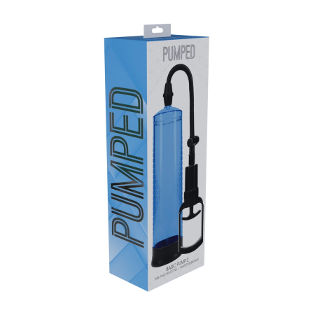 Pumped Basic Pump 2 Blue - Water-Resistant Intimate Vacuum System