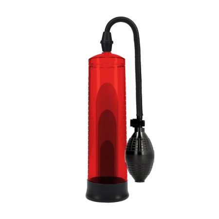 Pumped Basic Pump 1 Water Resistant Red - Intimate Vacuum System