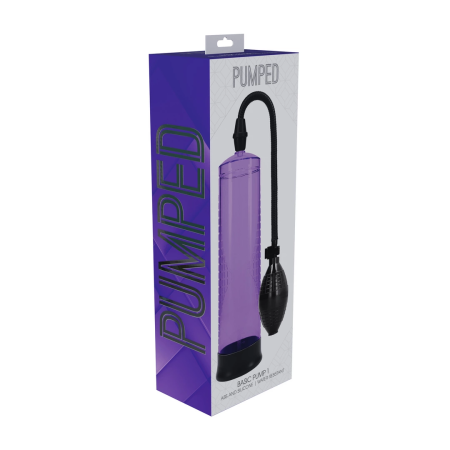 Pumped Basic Pump 1 Intimate Vacuum System Purple - Water Resistant