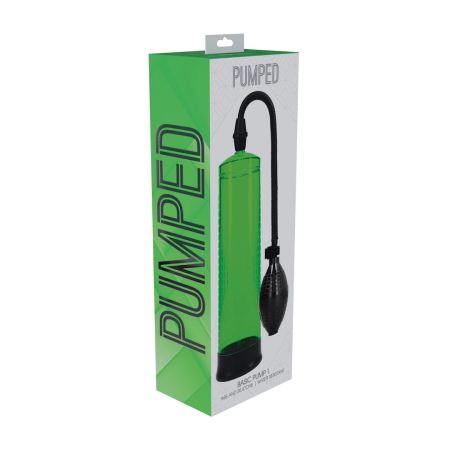 Pumped Basic Pump 1 Water Resistant Green - Vacuum Enhancement System