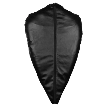 OUCH! XTreme Full Arm & Shoulder Sleeve Restraint Black PU Adjustable