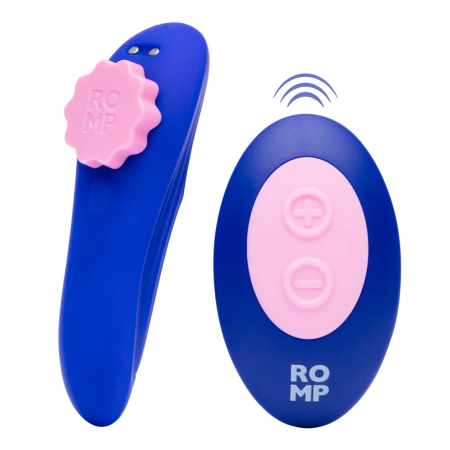 ROMP Party Wireless Silicone Panty Vibrator with Remote, Waterproof, 8.7 cm