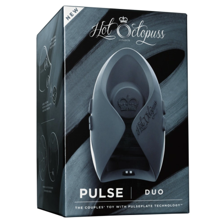Hot Octopuss Pulse Duo 2025 Intimate Stimulation System, Compact, Black