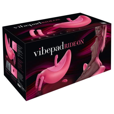 Vibepad Ride-On Intimate Machine with Remote & 3 Silicone Attachments