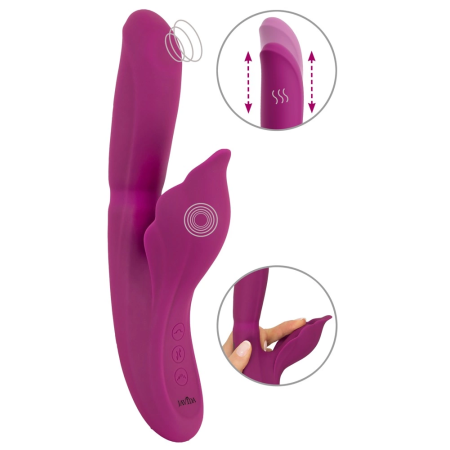 Javida 4F Vibe Heating System - Multispeed Silicone Intimate Device 24cm