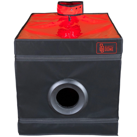 Secret Dome La Niche Modular Black & Red Privacy Play Box 85x60x60 cm