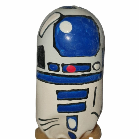 CONDOMERIE Hand-Painted Collectible Condom Robot XL - Artistic Design