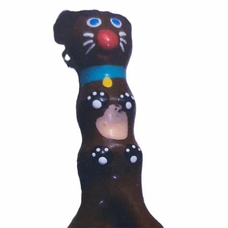 Condomerie Hand-Painted Brown Dachshund XL Decorative Latex Model