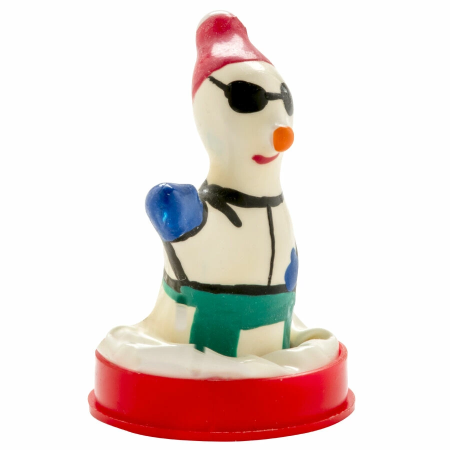 CONDOMERIE Hand-Painted Snowboarder XL Decorative Latex Model