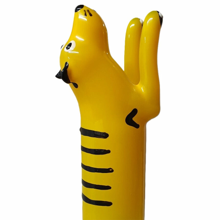 Condomerie Hand-Painted Decorative Condom Tiger XL - Artistic Latex, Unique Gift